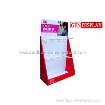 Recycle Counter Display Stands , Paper Corrugated Spin Card